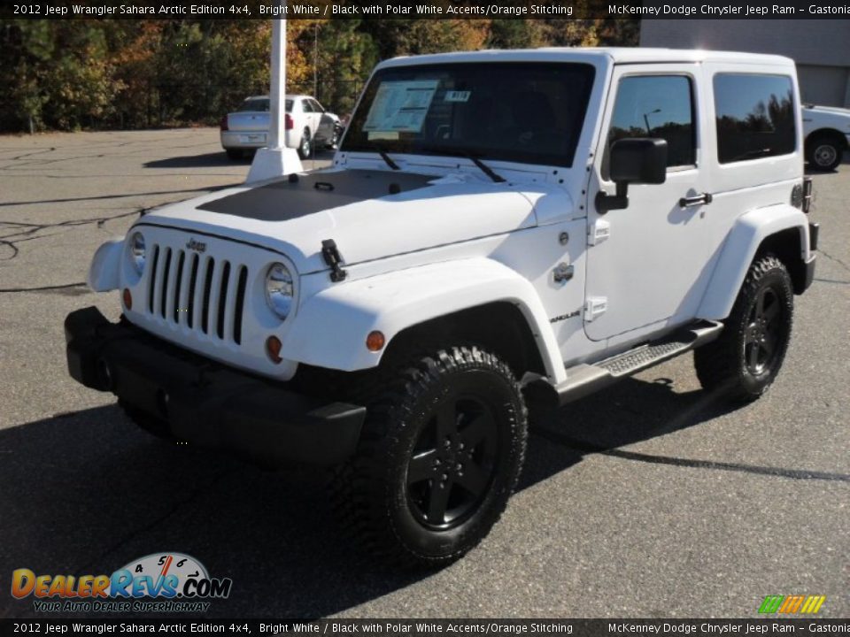 Front 3/4 View of 2012 Jeep Wrangler Sahara Arctic Edition 4x4 Photo #1