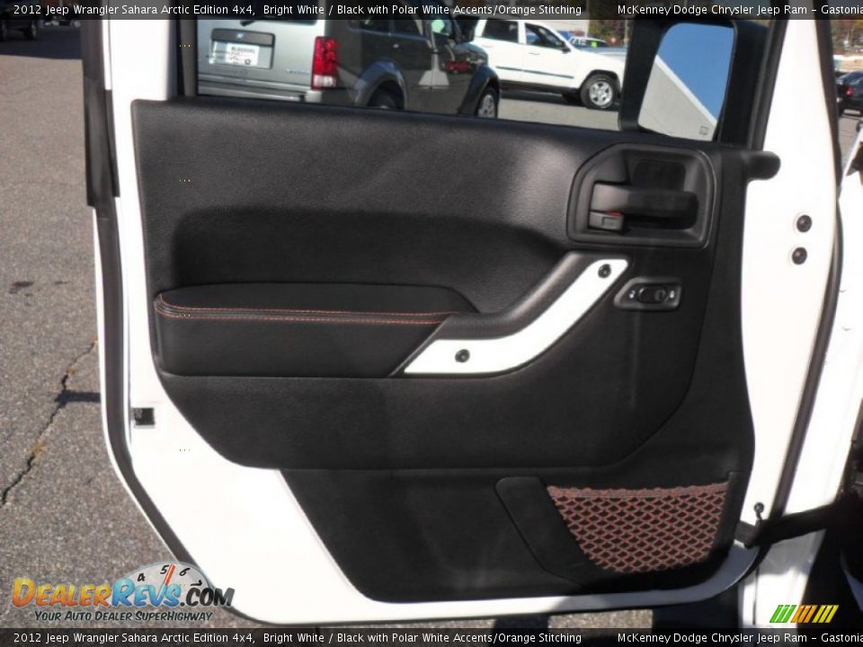Door Panel of 2012 Jeep Wrangler Sahara Arctic Edition 4x4 Photo #11