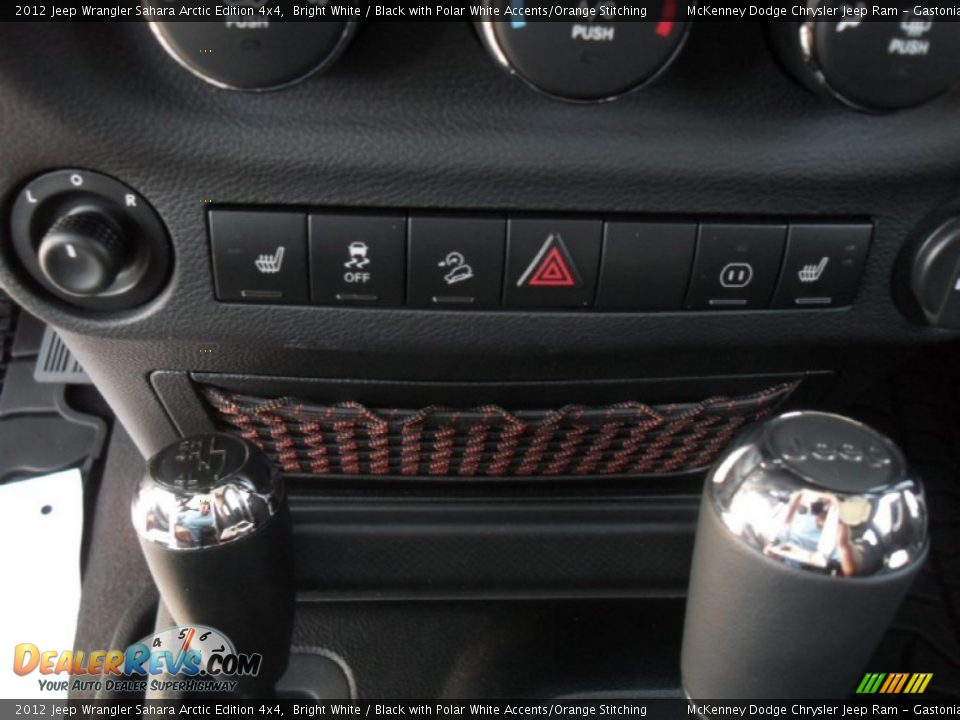 Controls of 2012 Jeep Wrangler Sahara Arctic Edition 4x4 Photo #13