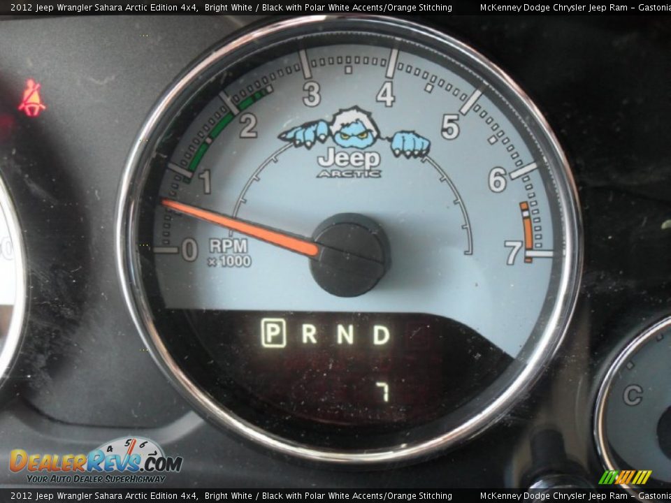 2012 Jeep Wrangler Sahara Arctic Edition 4x4 Gauges Photo #16