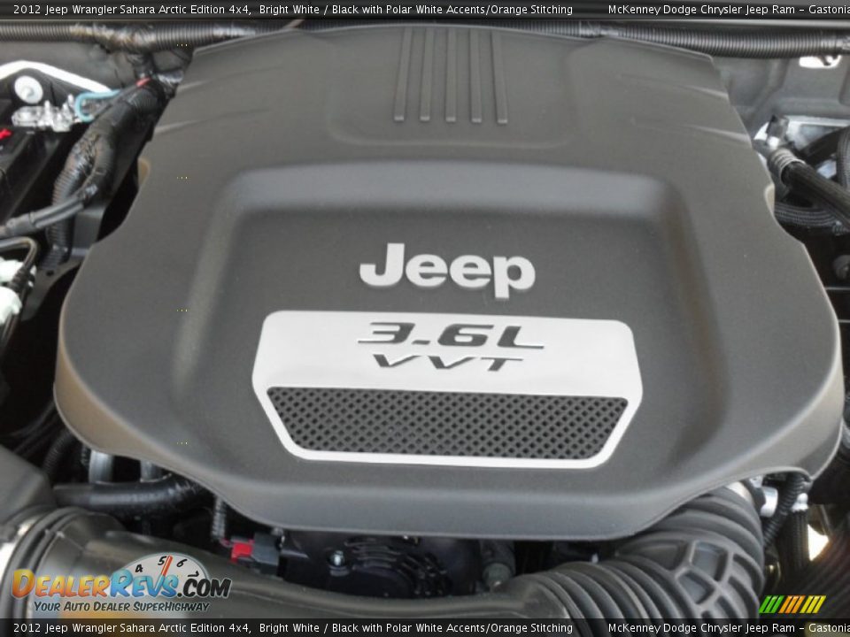 2012 Jeep Wrangler Sahara Arctic Edition 4x4 3.6 Liter DOHC 24-Valve VVT Pentastar V6 Engine Photo #26