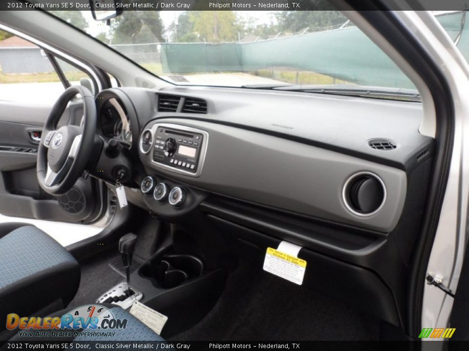 Dashboard of 2012 Toyota Yaris SE 5 Door Photo #17