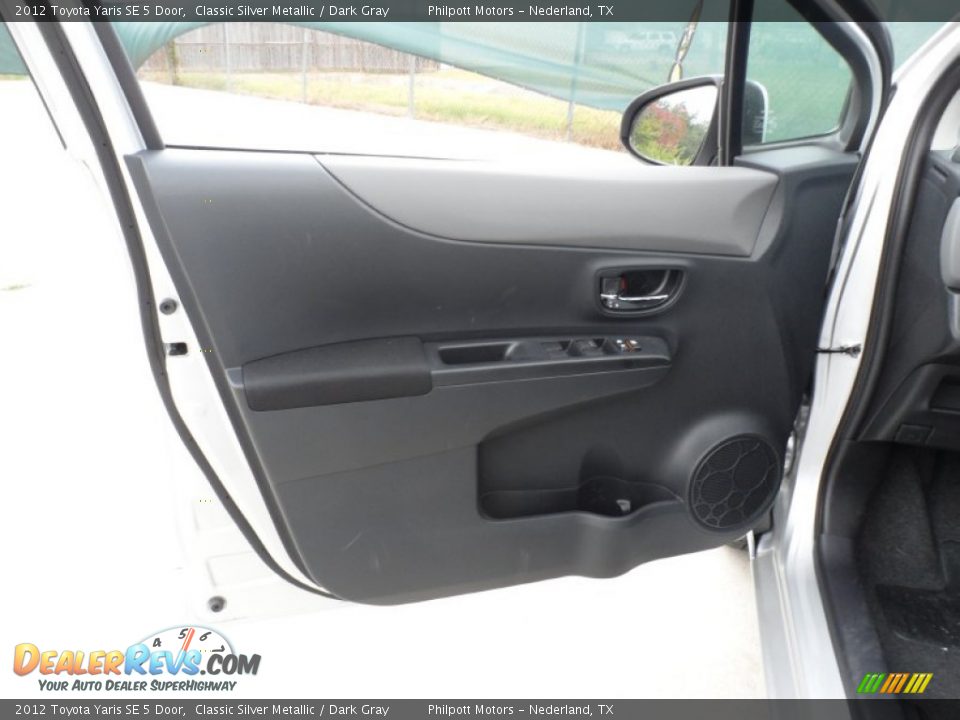 Door Panel of 2012 Toyota Yaris SE 5 Door Photo #21
