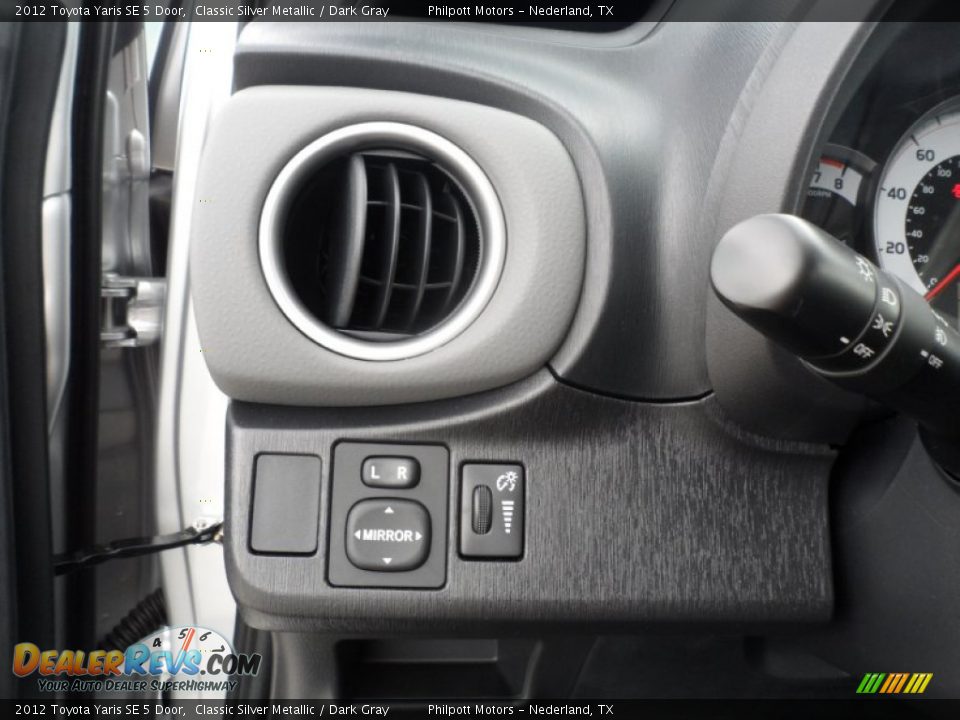 Controls of 2012 Toyota Yaris SE 5 Door Photo #31