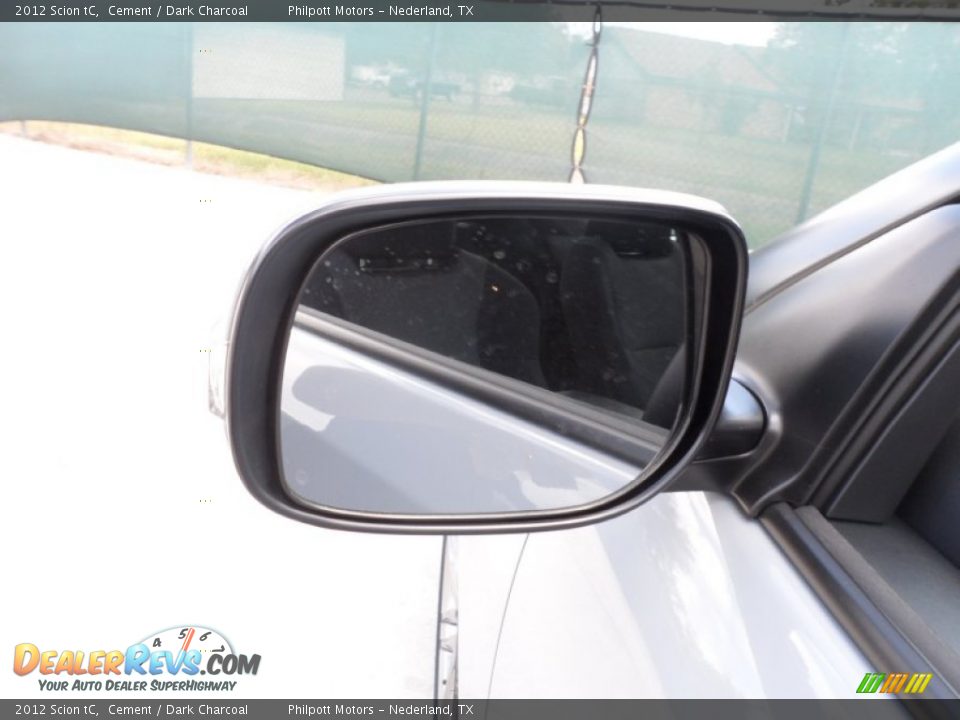 2012 Scion tC Cement / Dark Charcoal Photo #13
