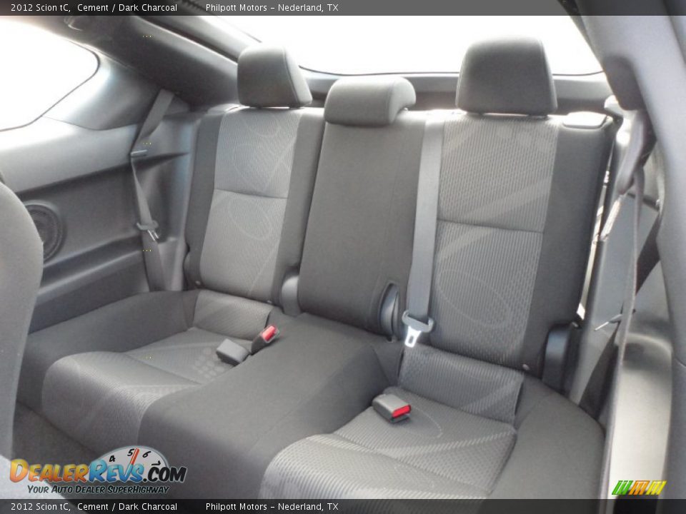 Dark Charcoal Interior - 2012 Scion tC  Photo #24