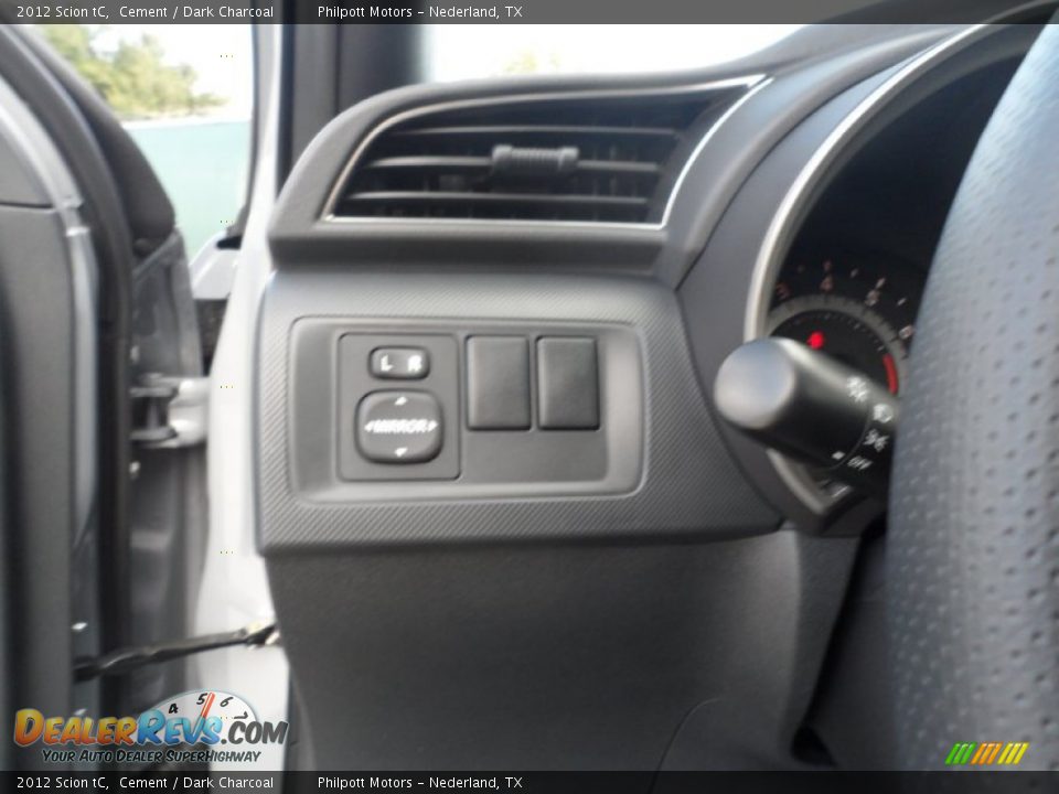 2012 Scion tC Cement / Dark Charcoal Photo #32