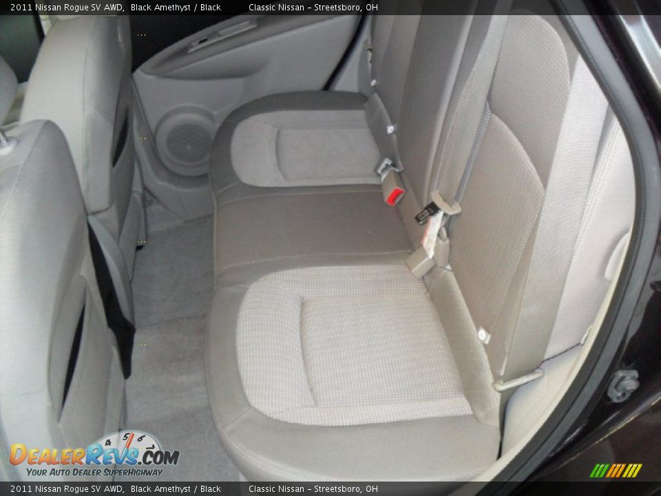 2011 Nissan Rogue SV AWD Black Amethyst / Black Photo #14
