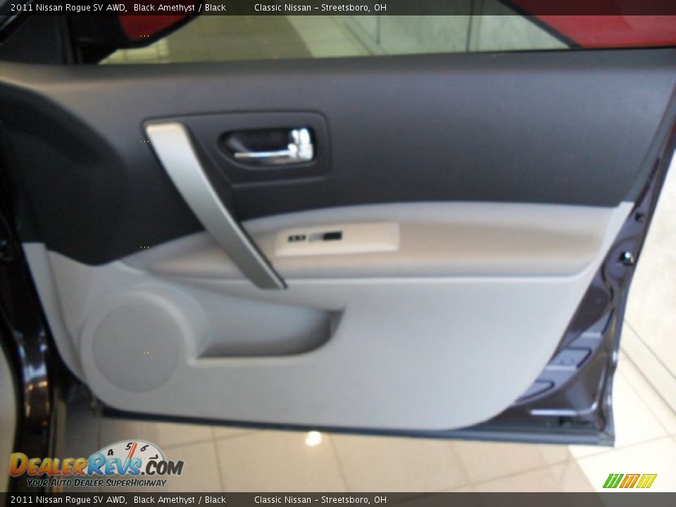 2011 Nissan Rogue SV AWD Black Amethyst / Black Photo #18