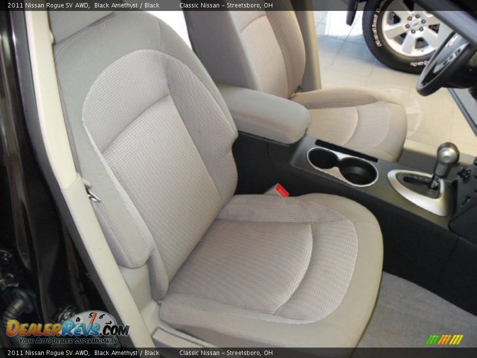 2011 Nissan Rogue SV AWD Black Amethyst / Black Photo #19