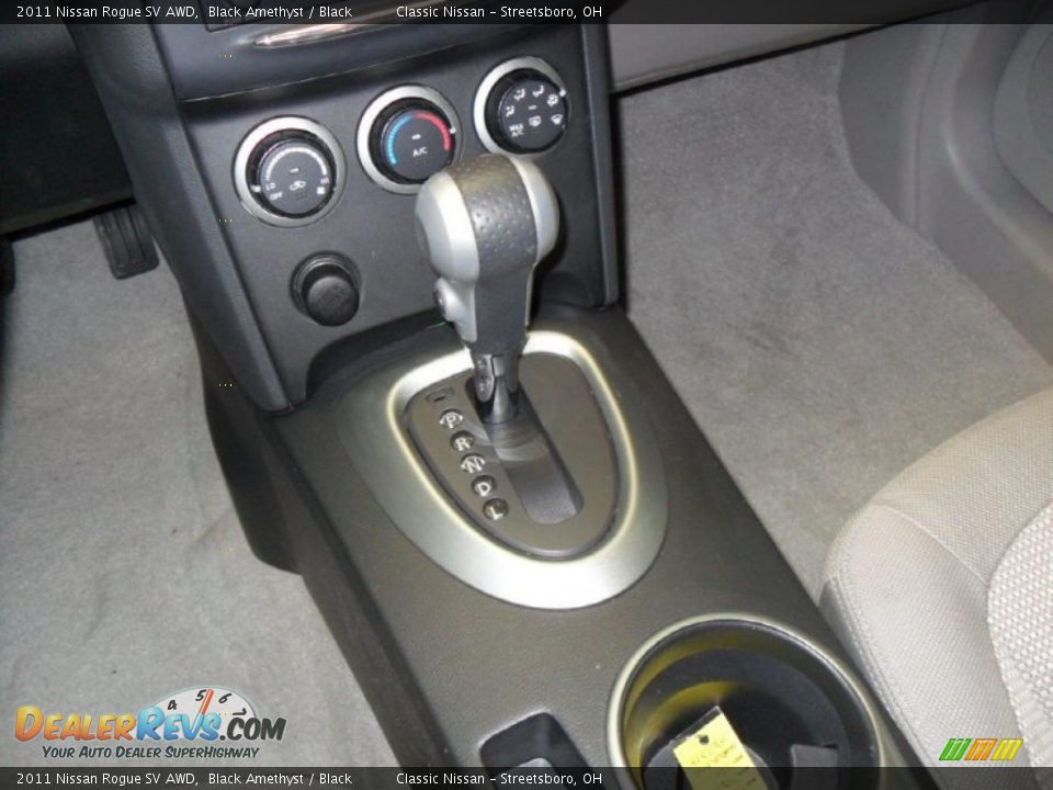 2011 Nissan Rogue SV AWD Black Amethyst / Black Photo #22