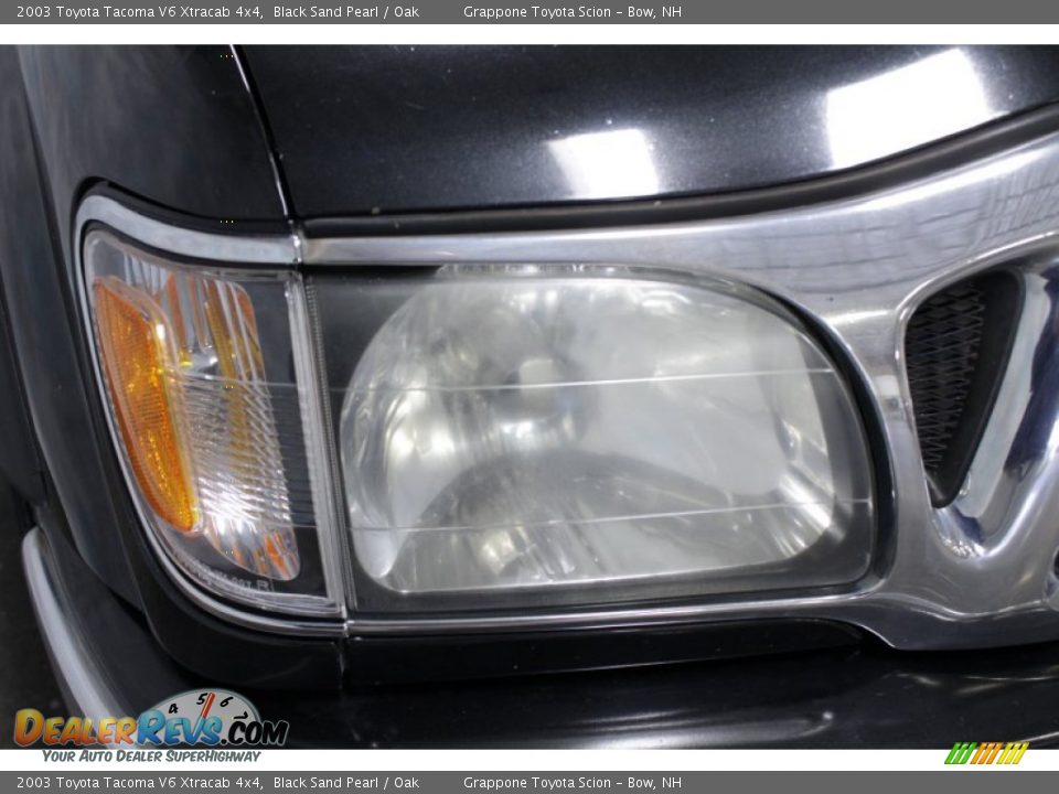 2003 Toyota Tacoma V6 Xtracab 4x4 Black Sand Pearl / Oak Photo #5