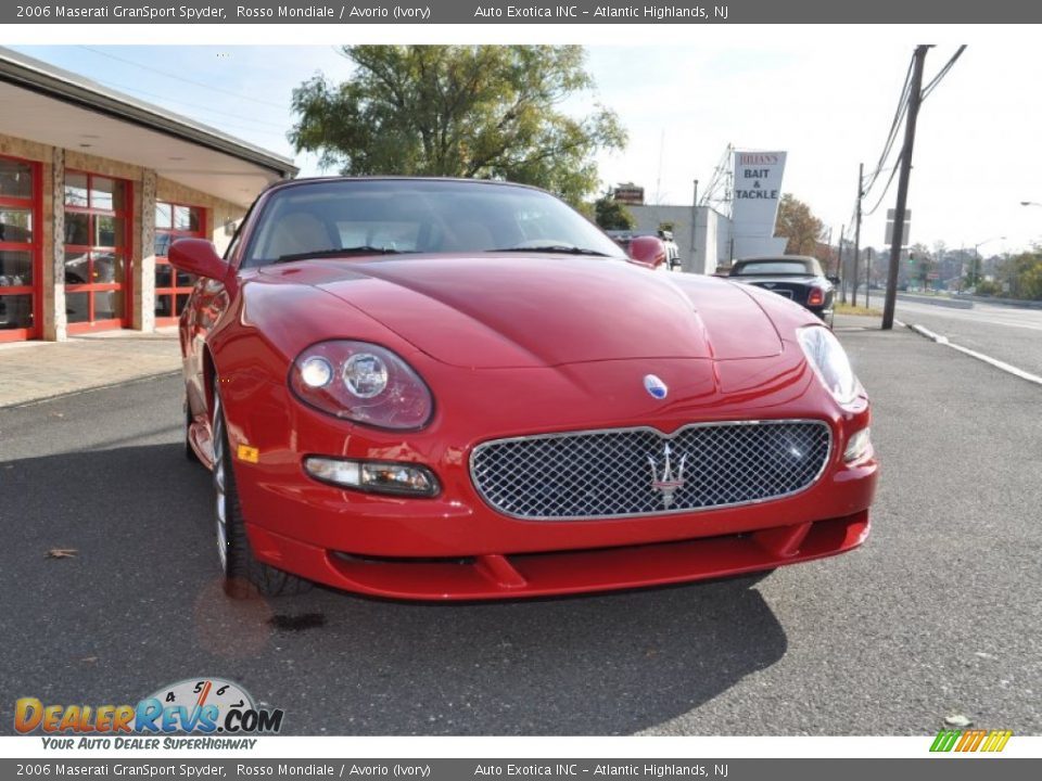 2006 Maserati GranSport Spyder Rosso Mondiale / Avorio (Ivory) Photo #1