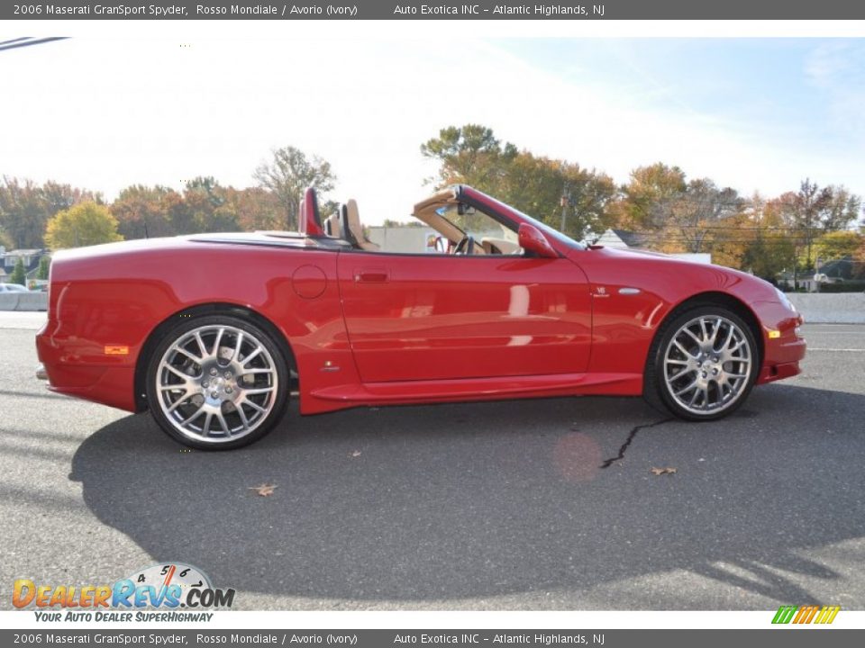 Rosso Mondiale 2006 Maserati GranSport Spyder Photo #30