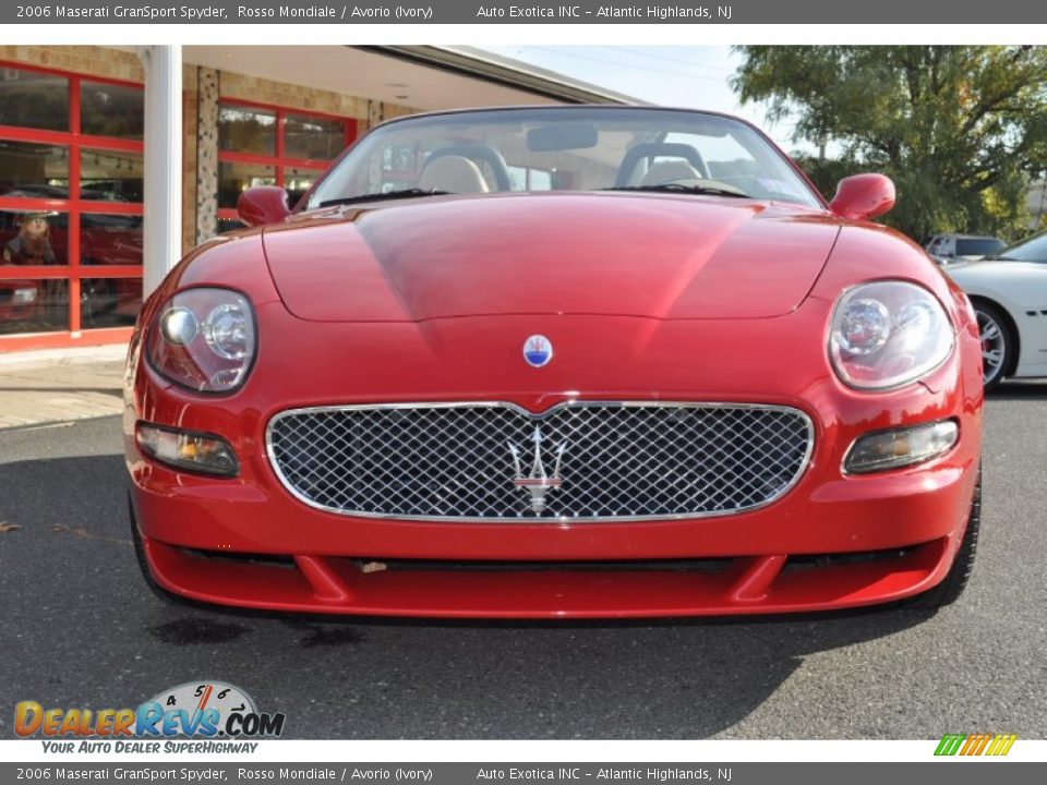 2006 Maserati GranSport Spyder Rosso Mondiale / Avorio (Ivory) Photo #31