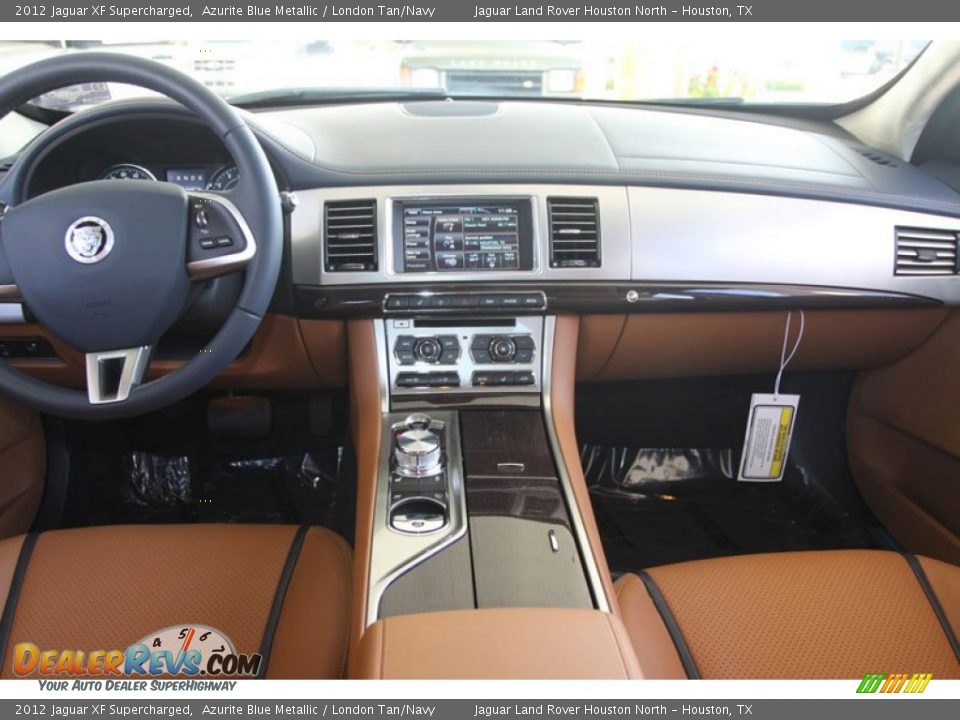 Dashboard of 2012 Jaguar XF Supercharged Photo #16