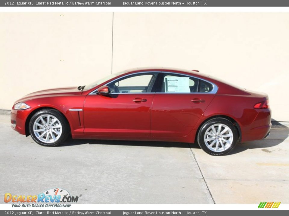 Claret Red Metallic 2012 Jaguar XF  Photo #9