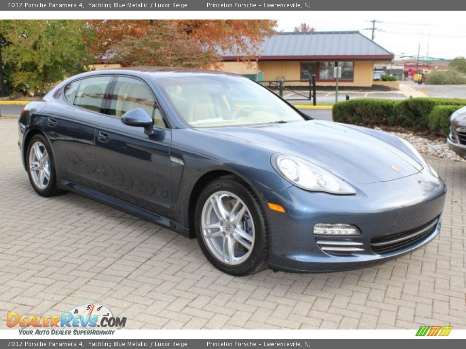 Yachting Blue Metallic 2012 Porsche Panamera 4 Photo #3