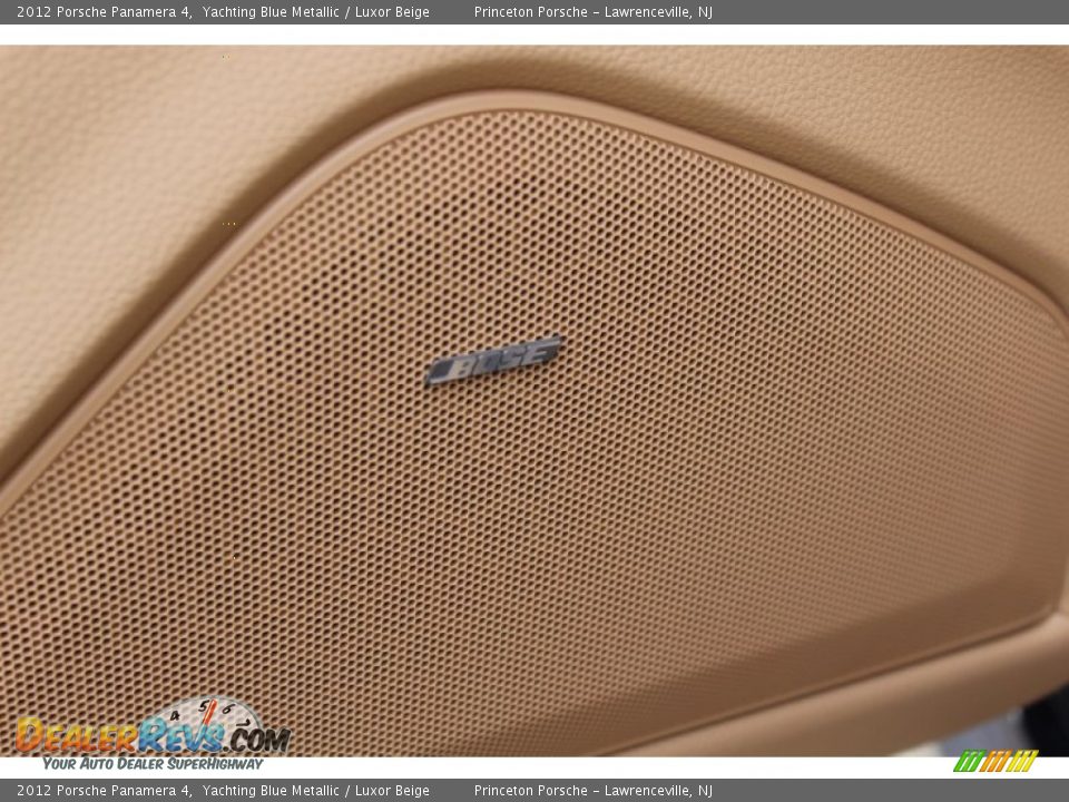 2012 Porsche Panamera 4 Yachting Blue Metallic / Luxor Beige Photo #10