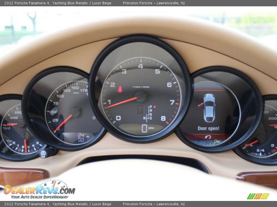 2012 Porsche Panamera 4 Gauges Photo #18