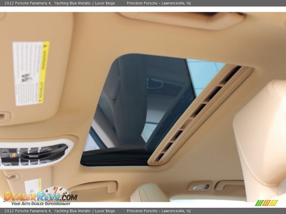 Sunroof of 2012 Porsche Panamera 4 Photo #21