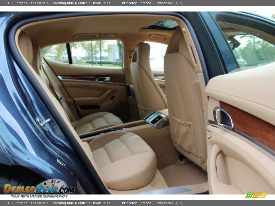 Luxor Beige Interior - 2012 Porsche Panamera 4 Photo #25