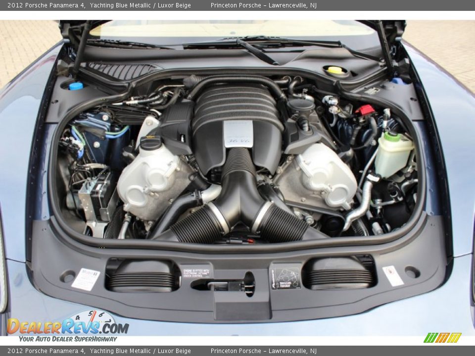 2012 Porsche Panamera 4 3.6 Liter DOHC 24-Valve VarioCam Plus V6 Engine Photo #30