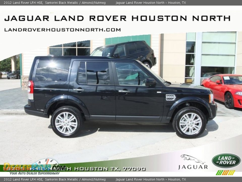 2012 Land Rover LR4 HSE Santorini Black Metallic / Almond/Nutmeg Photo #1