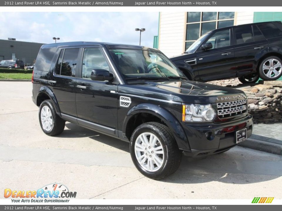 2012 Land Rover LR4 HSE Santorini Black Metallic / Almond/Nutmeg Photo #2
