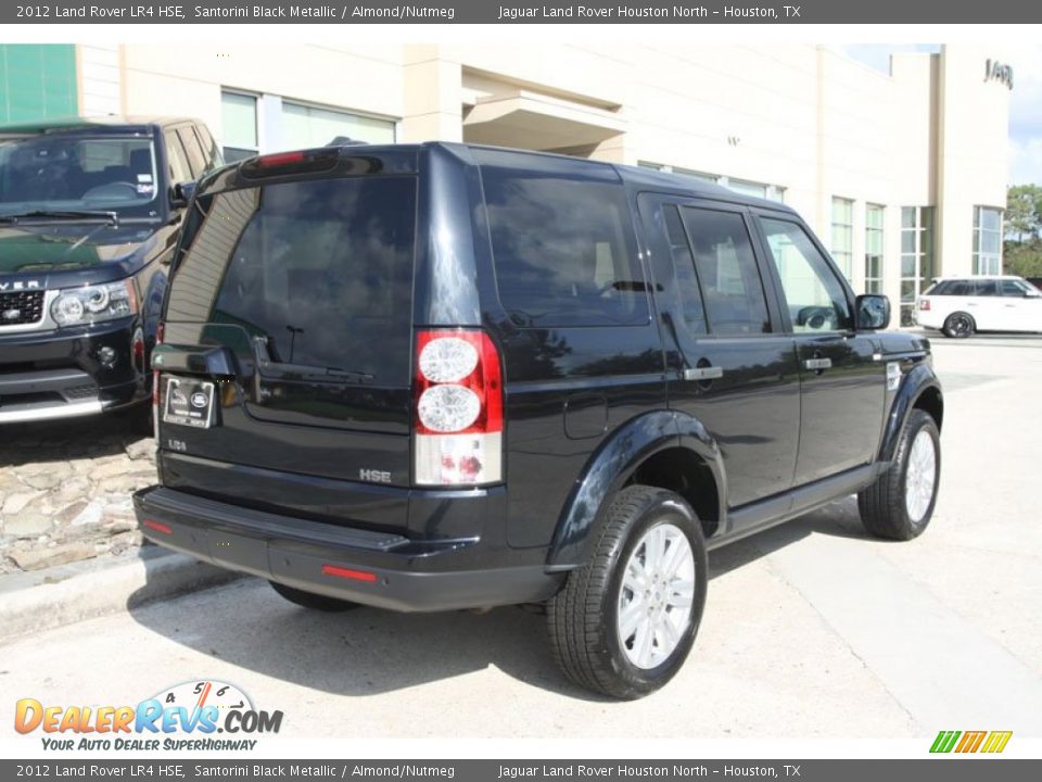 2012 Land Rover LR4 HSE Santorini Black Metallic / Almond/Nutmeg Photo #3