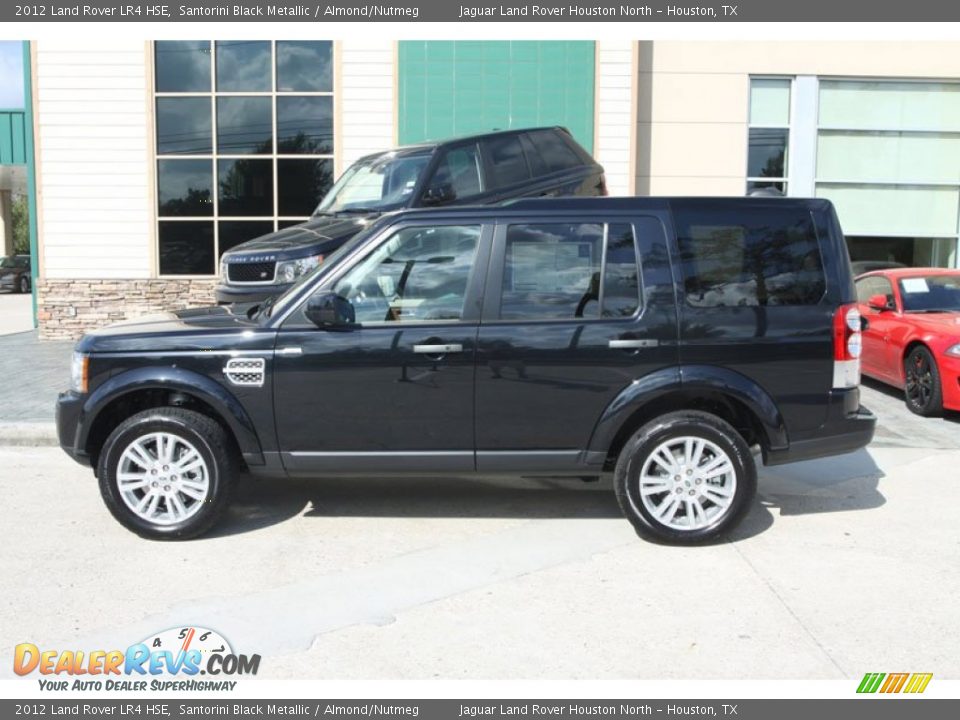 2012 Land Rover LR4 HSE Santorini Black Metallic / Almond/Nutmeg Photo #9