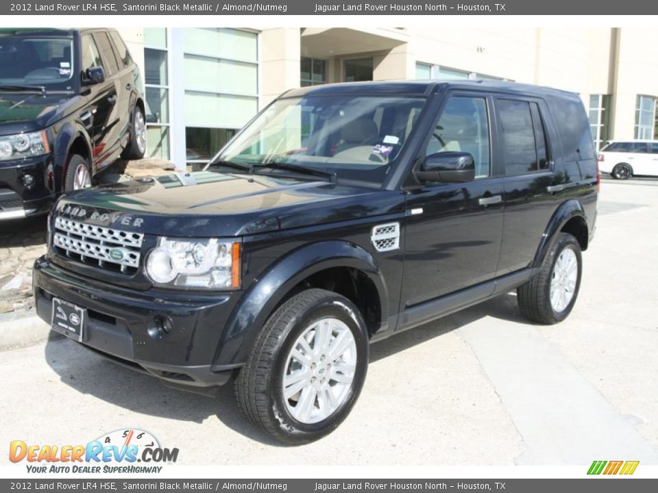2012 Land Rover LR4 HSE Santorini Black Metallic / Almond/Nutmeg Photo #11