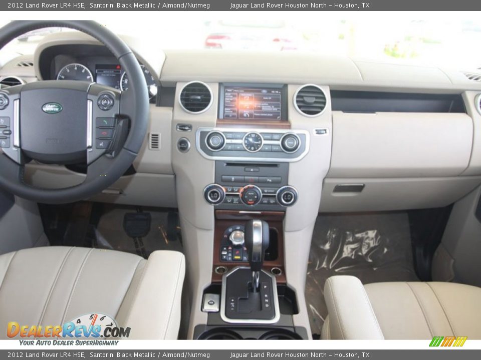2012 Land Rover LR4 HSE Santorini Black Metallic / Almond/Nutmeg Photo #14
