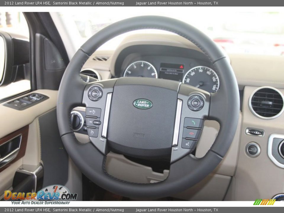 2012 Land Rover LR4 HSE Santorini Black Metallic / Almond/Nutmeg Photo #15