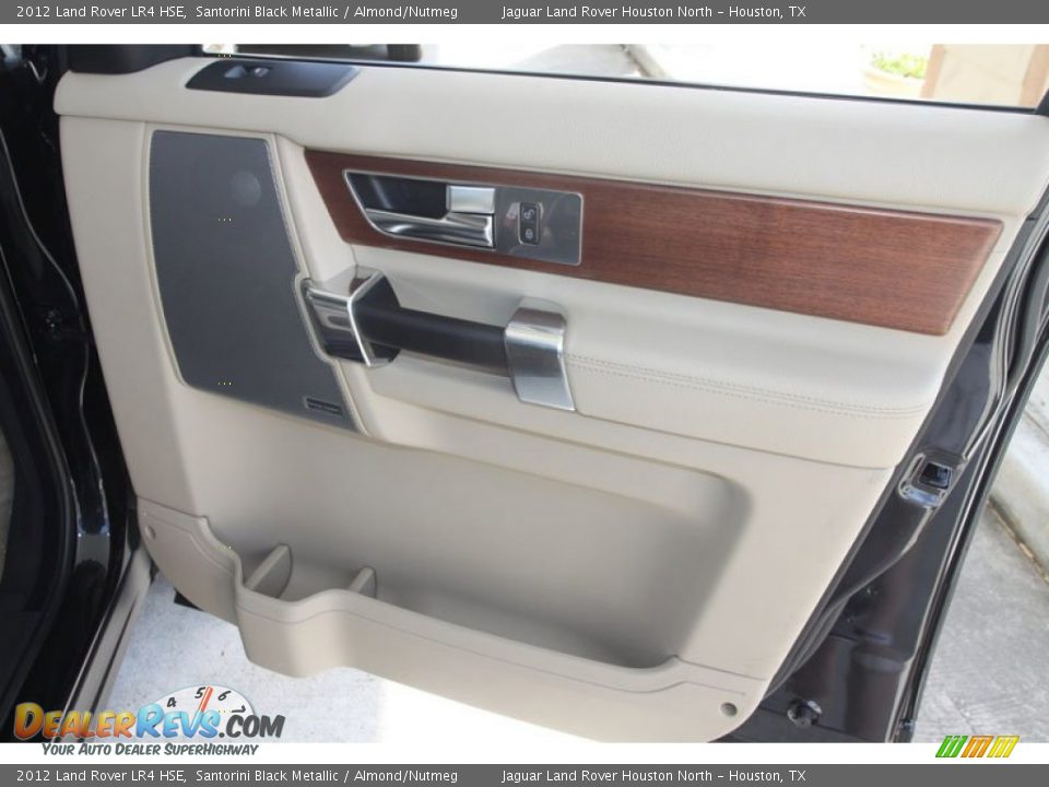 2012 Land Rover LR4 HSE Santorini Black Metallic / Almond/Nutmeg Photo #17