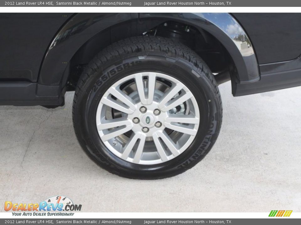 2012 Land Rover LR4 HSE Santorini Black Metallic / Almond/Nutmeg Photo #21