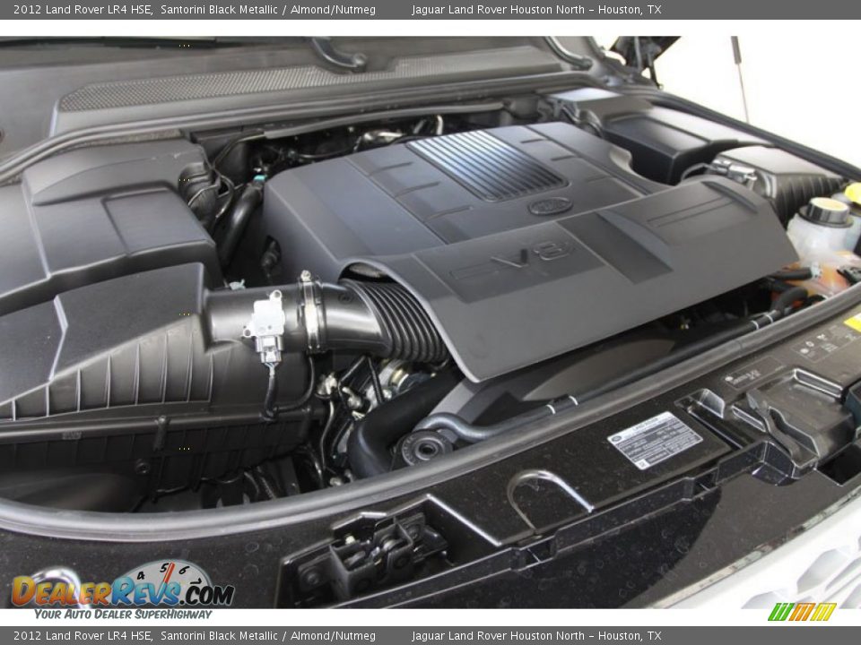 2012 Land Rover LR4 HSE Santorini Black Metallic / Almond/Nutmeg Photo #22