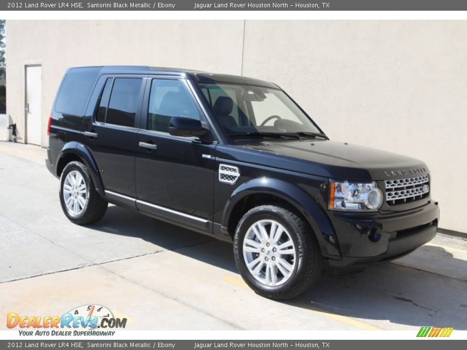 2012 Land Rover LR4 HSE Santorini Black Metallic / Ebony Photo #2