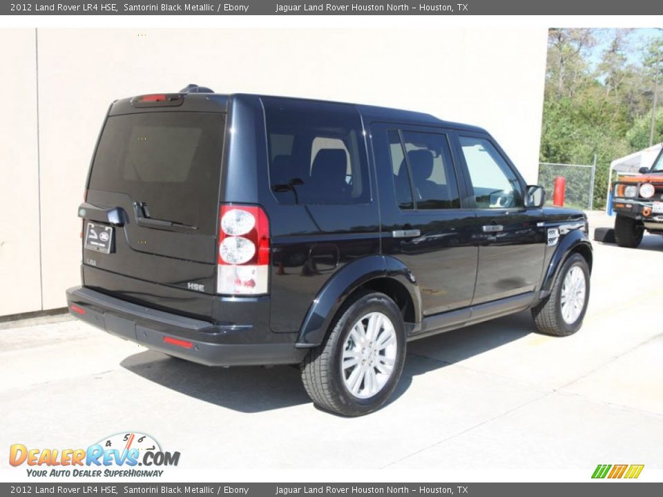 2012 Land Rover LR4 HSE Santorini Black Metallic / Ebony Photo #3