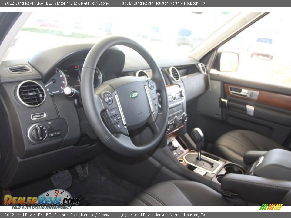 2012 Land Rover LR4 HSE Santorini Black Metallic / Ebony Photo #4