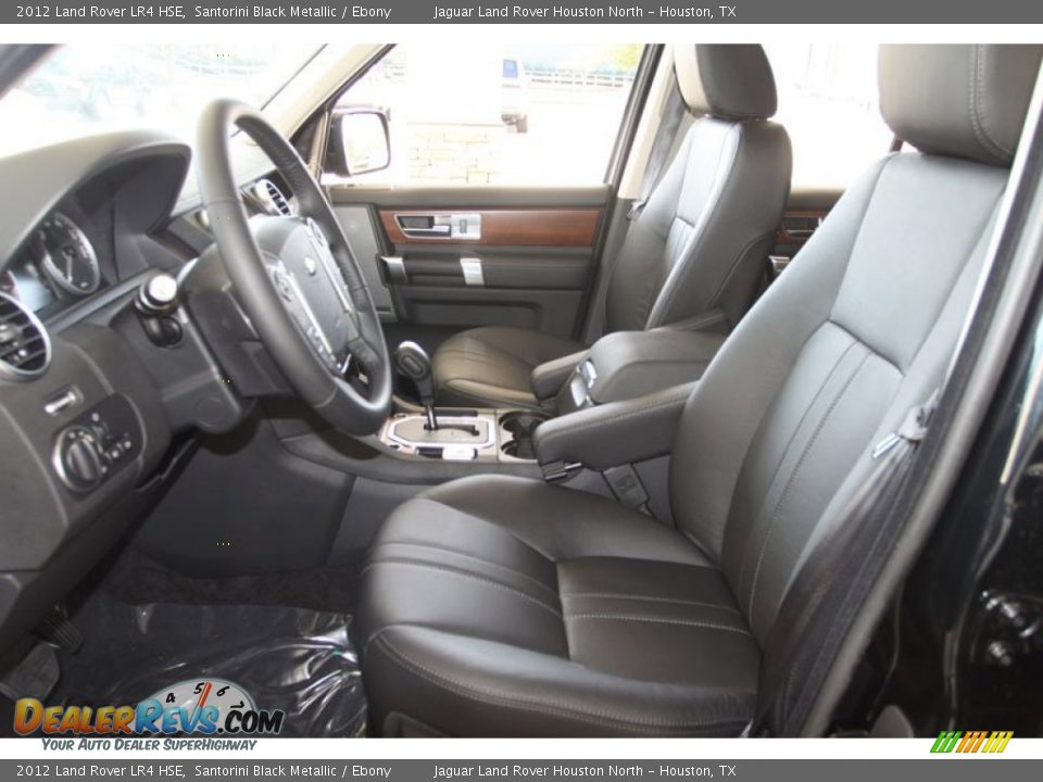 2012 Land Rover LR4 HSE Santorini Black Metallic / Ebony Photo #5