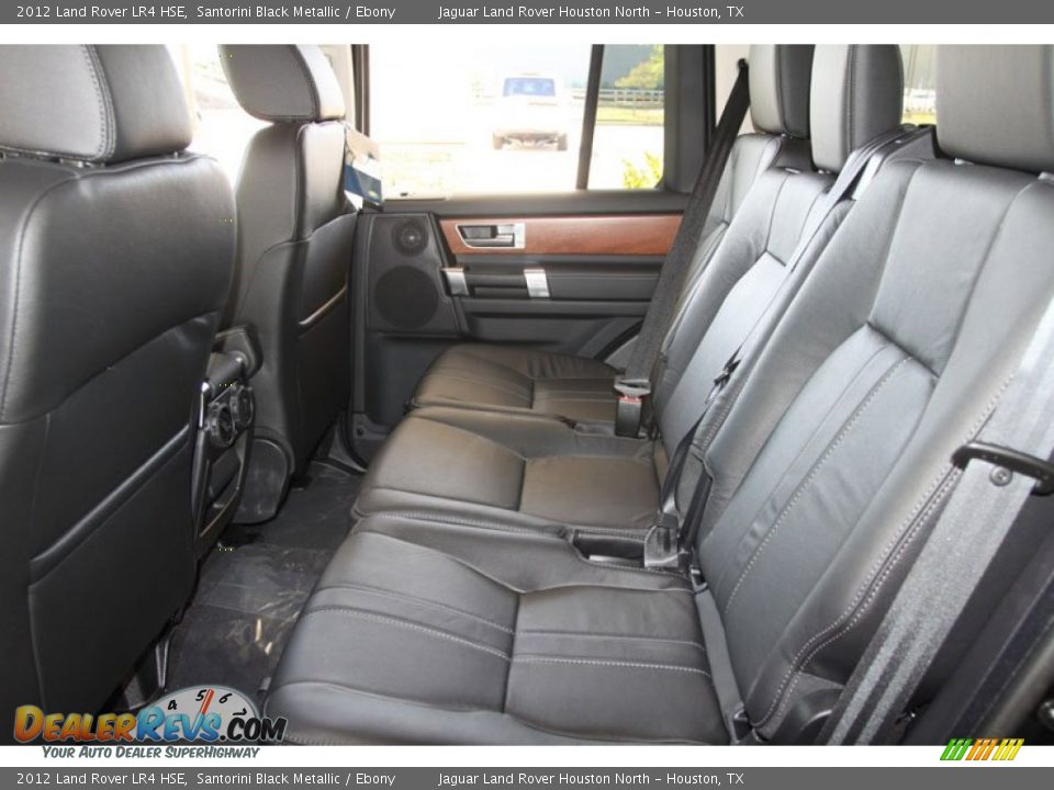 2012 Land Rover LR4 HSE Santorini Black Metallic / Ebony Photo #6