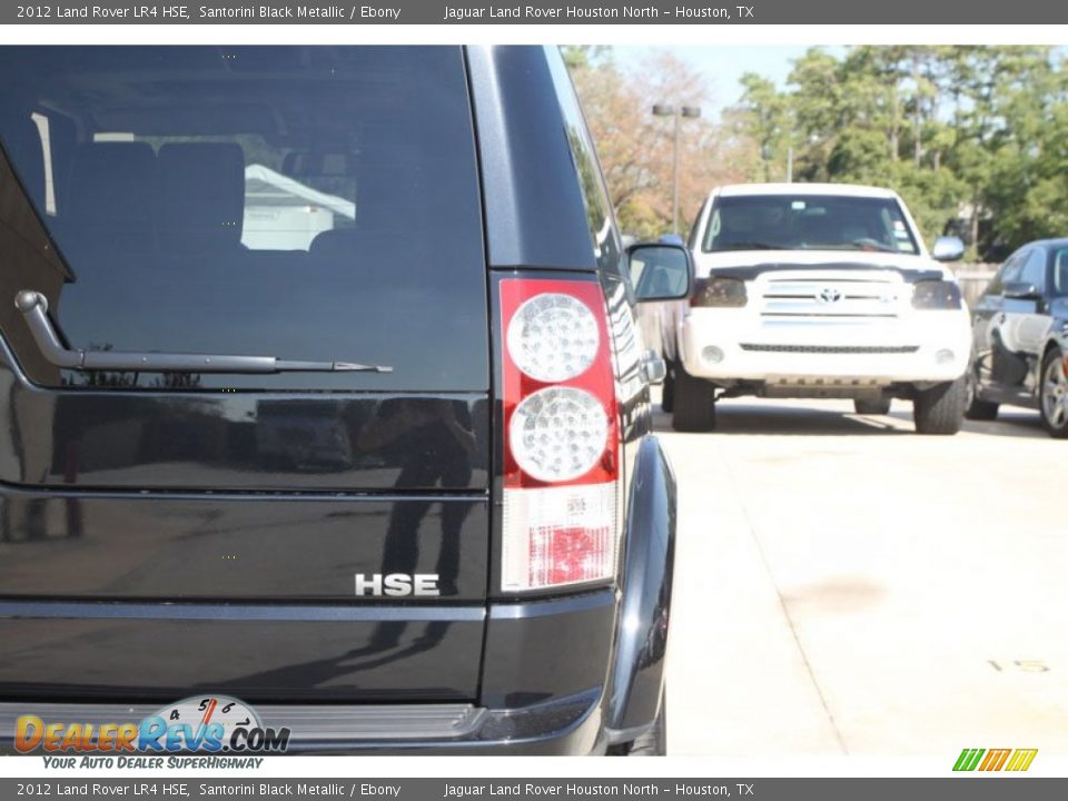 2012 Land Rover LR4 HSE Santorini Black Metallic / Ebony Photo #7