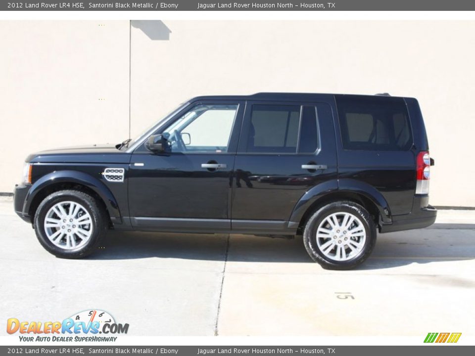 2012 Land Rover LR4 HSE Santorini Black Metallic / Ebony Photo #9