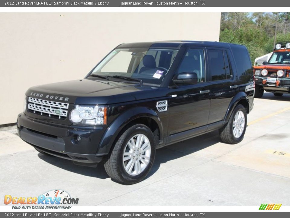2012 Land Rover LR4 HSE Santorini Black Metallic / Ebony Photo #11