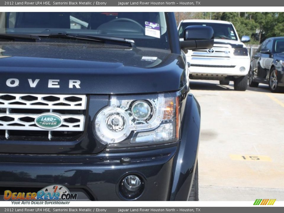 2012 Land Rover LR4 HSE Santorini Black Metallic / Ebony Photo #12