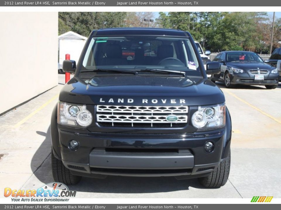 2012 Land Rover LR4 HSE Santorini Black Metallic / Ebony Photo #13