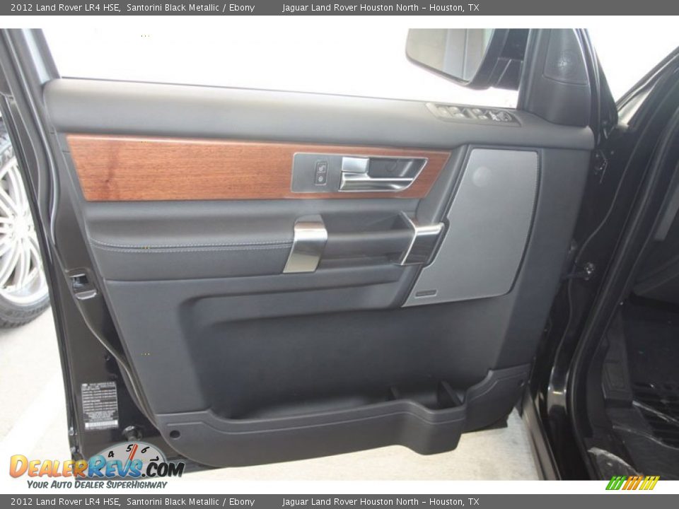 2012 Land Rover LR4 HSE Santorini Black Metallic / Ebony Photo #14