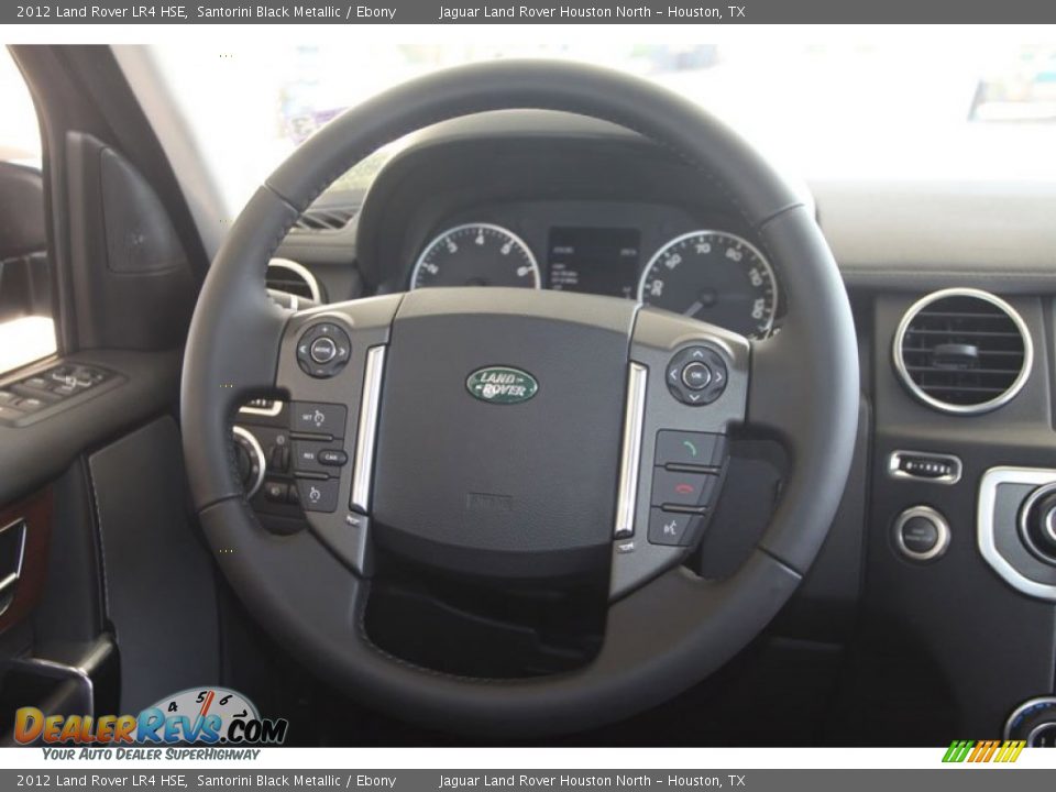 2012 Land Rover LR4 HSE Santorini Black Metallic / Ebony Photo #17