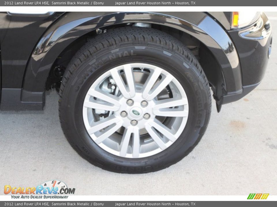 2012 Land Rover LR4 HSE Santorini Black Metallic / Ebony Photo #20